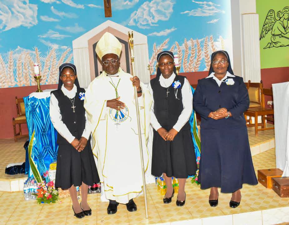 THREE SISTERS TAKE VOWS AT ST PAUL'S PARISH IN MZIMBA