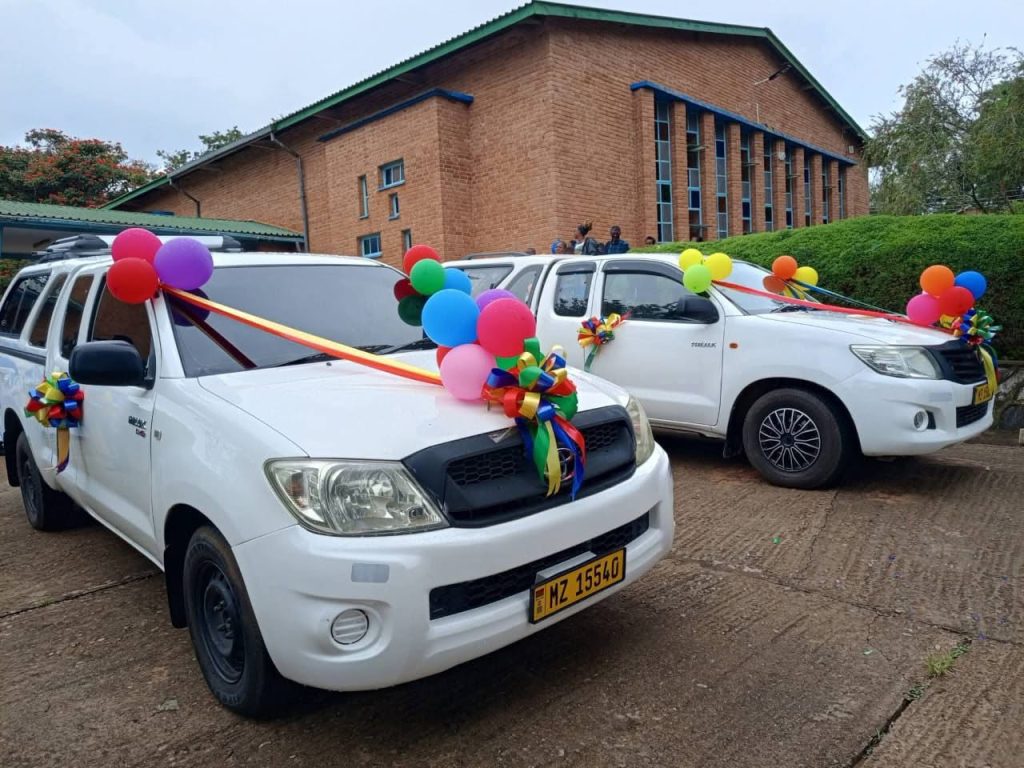 New vehicles for Mzuzu Diocese Priests